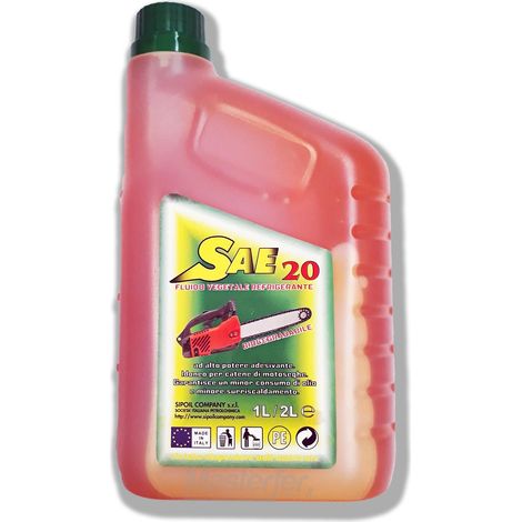 Olio protettivo refrigerante vegetale 1 Lt. per seghe a catena SAE 20