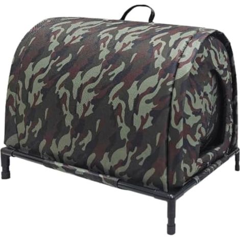 Maison d'extérieur pour chat, abri imperméable et isolé, coupe-vent pour (1/5)