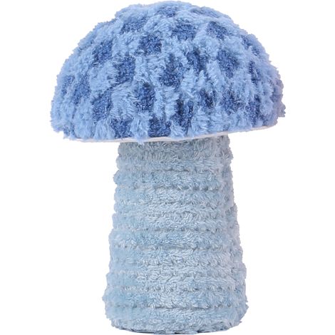 [Cosecha de peluches] Seta azul – Juguete decorativo, decoración de escritorio, decoración para fiestas y Navidad (1/5)