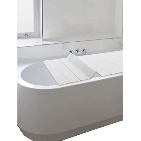 Couvercle de baignoire pliable, PVC étanche, résistant à la température (1/5)