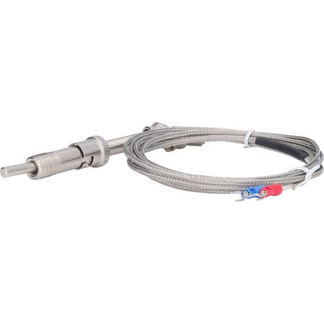 Temperaturfühler Typ K mit Schraubsonde, geradem Griff, Thermoelement-Messumformer, 0–800 °C WRNT (1/5)