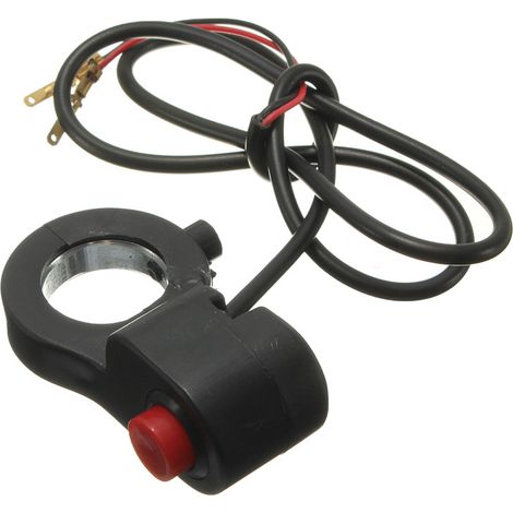 Interrupteur de klaxon/contact 12V pour moto/scooter/tricycle (1/5)