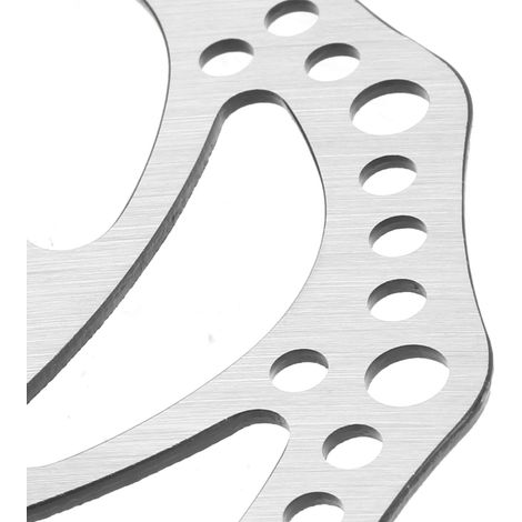 Disque de frein en acier inoxydable pour trottinette électrique, diamètre 140 mm, alésage 38 mm, plaquettes compatibles (1/5)