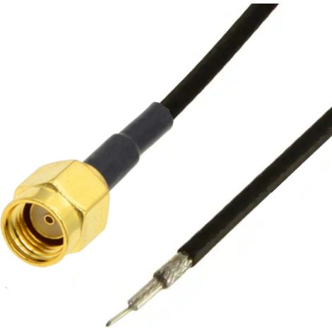 Cavo pigtail con connettore SMA-RP RF1.37 da 10 cm