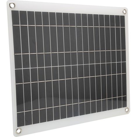 25W Tragbares, flexibles polykristallines Solarpanel-Ladegerät für Outdoor-Reisen, Camping und Wohnmobile (1/5)