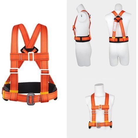 [French Days]Kits de Harnais de Sécurité, Harnais Antichute de Sécurité, harnais de sécurité,Ceinture de Sécurité, Corde de Sauvetage, Travail Aérien,corde de protection aérienne,ensembles harnais séc (1/3)