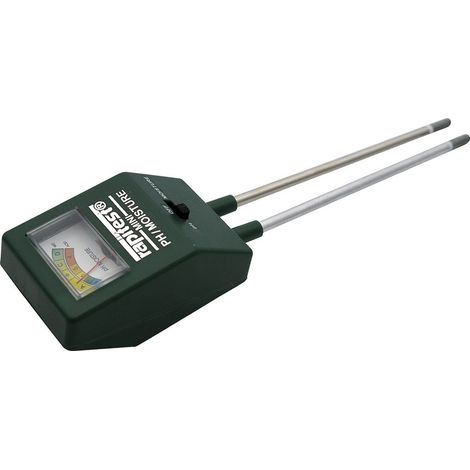 Medidor de pH y humidímetro digital portátil