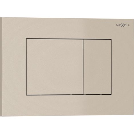 Mexen Tex 02 Spülknopf, beige - 6102-07 (1/2)