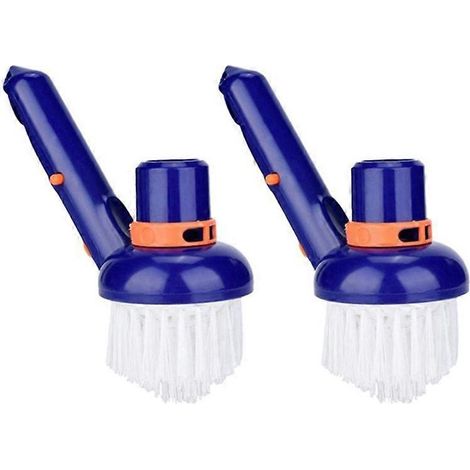 Brosse de nettoyage pour fond et parois de piscine, accessoire de nettoyage adhésif pour entretien piscine, compatible tous bassins (1/5)
