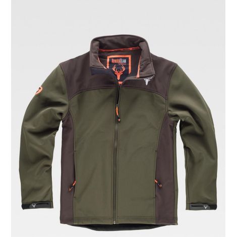 Chaqueta Workshell con canesús y bolsillos laterales WORKTEAM S8600 Sport (1/3)