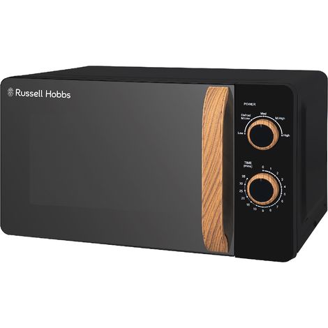Russell Hobbs RHMM713B-N 17L Scandi Compact Manual Microwave, Black (1/5)