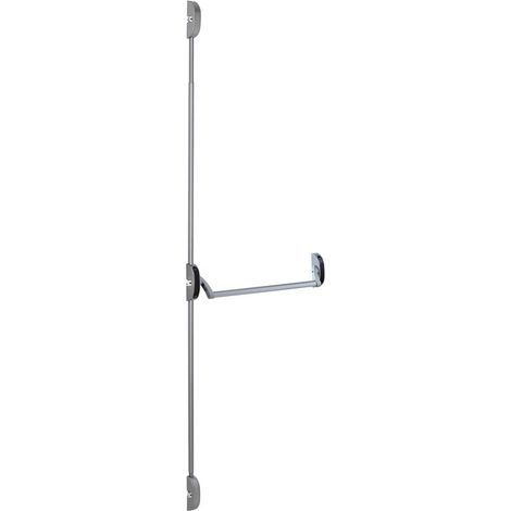 Serrure anti-panique barre 3 points PA gris