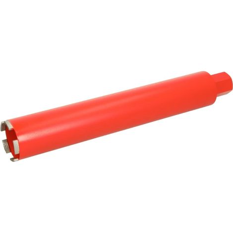 Couronne diamantée professionnelle 1 1/4'' pour forages à eau Ø 72 x 450 mm