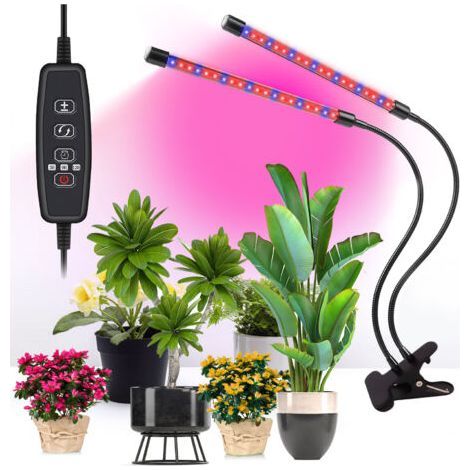 LED-Pflanzenlampe, Vollspektrum, für Blütenwachstum, mit Clip-Einstellung (1/5)
