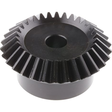 Engrenage conique RS PRO en Acier 30 dents , pas de 2mm, angle de 20°, alésage 12mm ( Prix pour 1 ) (1/2)