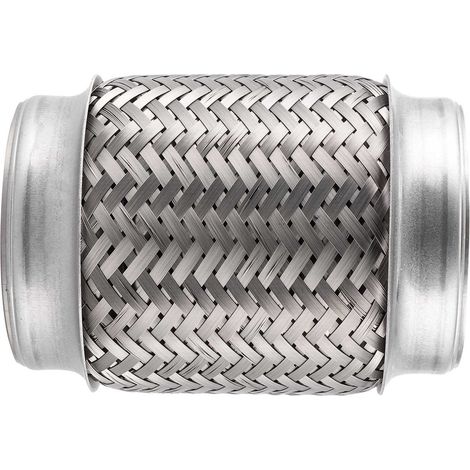 Tuyau d'échappement flexible tressé en acier inoxydable, joint de réparation 150 x 89 mm / 6 x 3,5 pouces (1/5)