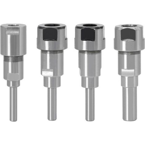 Extension De Pince De Fraise - Tige 6 mm À Tige 6 mm - Pour Machine À Graver - Lot De 1 (1/4)