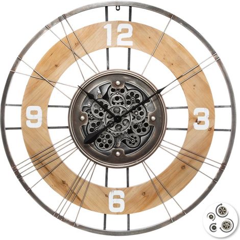 Orologio lana multicolore d90cm - Atmosphera créateur d'intérieur (1/3)