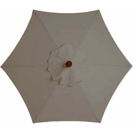 Housse de parasol 3M – Imperméable en polyester – Protection 100% UV – Compatible avec cadres en bois, acier, aluminium