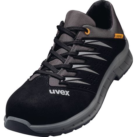 Uvex 2 Trend - Sicherheitsschuhe S1 SRC ESD - Grau/Schwarz - Gr. 52: 45 (1/5)