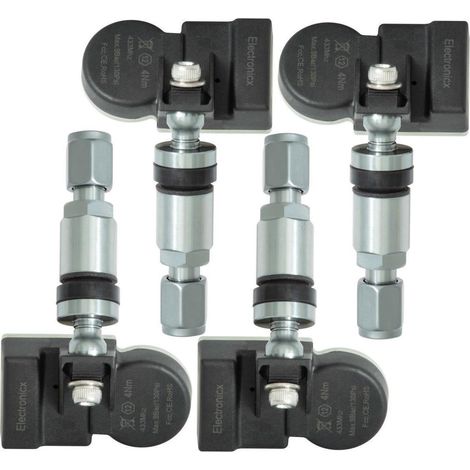 4 Reifendrucksensoren RDKS Sensoren Metallventil Gunmetal für ChangAn OuShang COS1/COS3/COS5/COSGT/COSMOS 01.2019-12.2020 (1/5)
