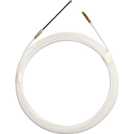Simon Weiße Nylon-Kabeltülle, Rolle 20 Meter