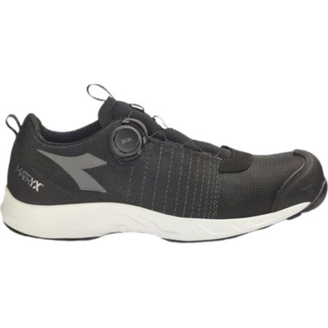Diadora Fly Litebase Matryx BOA Low S3L FO SR HRO SC ESD-Sicherheitsschuhe - 40 EU - Schwarze