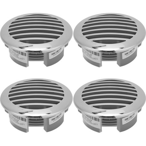 Couvercle de Ventilation pour Flux d'air de Bateau, 4 Pièces, 3,5 Pouces, Capuchon en Acier Inoxydable 316 Hautement Poli. (1/5)