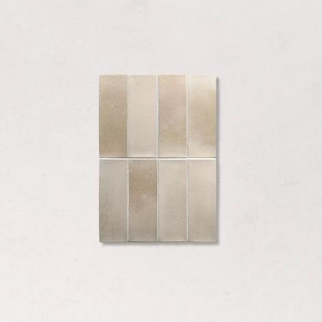 Carrelage Effet Zellige Gris MIYAKO Coast 5x15cm (1/4)