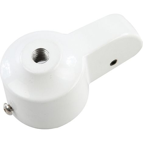 Capuchon De Mât À Drapeau - En Aluminium Moulé Sous Pression - Avec Poulie En Nylon - Pour Mât De 50 8 Mm - 1 Pièce (1/5)