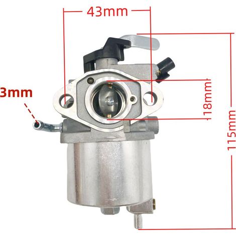 Carburateur 94-9032 pour tondeuse autoportée 1000 / 1600 Flex 21 - Pièce de rechange, Réf. 15003-2718 / 15003-2497 / 202-020 (1/5)