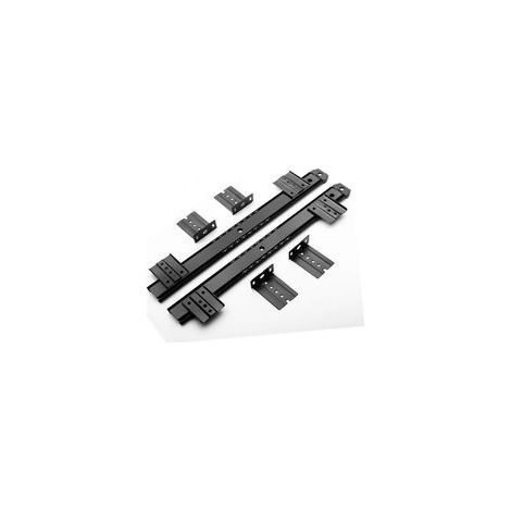 Supports coulissants pour tiroirs à clavier – Glissières de tiroir en métal robustes de 350 mm – Accessoires de montage parfaits pour sous un bureau (1/5)