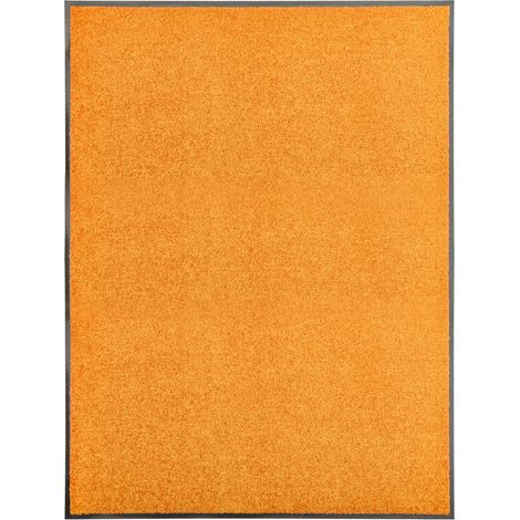 Paillasson lavable Orange 90x120 cm DEC023202 (1/5)