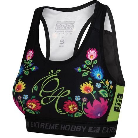 Damen-Folk-Sports-Top XL schwarz