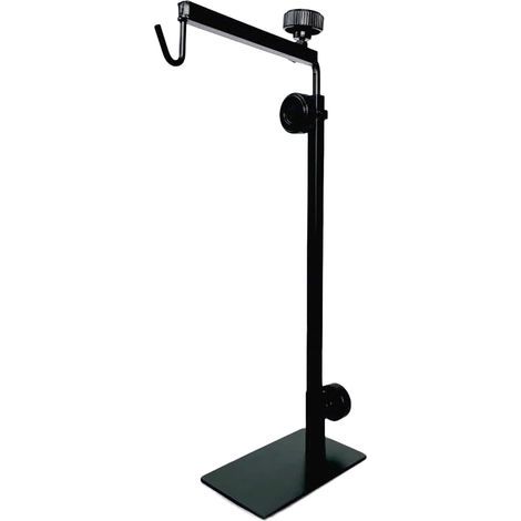 verstellbare schwarze Metall-Lampenfassung, Höhe 40-64 cm, für Terrarium, Aquarium, Reptilien (1/5)