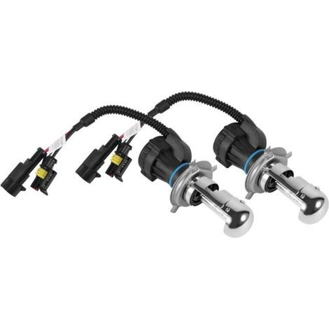 Ampoule H4 Bi Xenon Automatique Faisceau Haut Bas 55W 6000K Kit 2 Pièces (1/4)