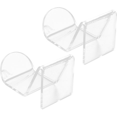 Support mural acrylique pour casque, crochet casque audio, support manette de jeu, organiseur bureau maison (1/5)
