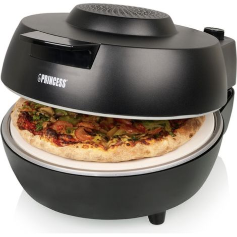 Princess 01.115005.01.001 Horno para pizza negro 30 cm