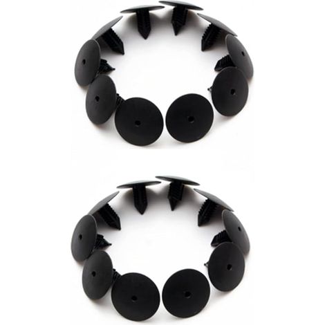 Clips de réglage de pare-boue de passage de roue compatible avec Re-nault Clio Scenic Megane - Type A 20 Pcs (1/3)