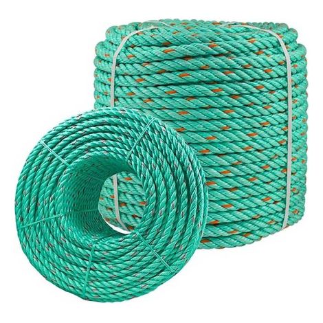 Cuerda Polysteel - 12mm x 200m - 15kg (1/4)
