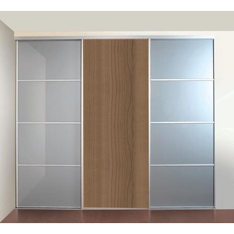 Kit pour 2 vantaux Esprit argent - SEED