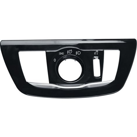 Piano Black Headlight Switch Panel for 2018-2022 BMW 5 Series and 7 Series (Model Number 61319472969) (1/3)