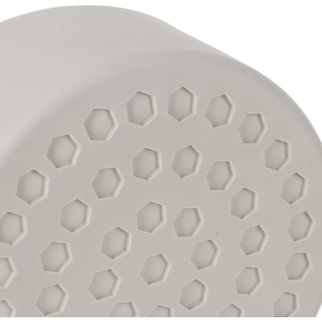 Set mit 2 grauen Silikon-Kaffeefilterhaltern, staubdicht, leicht, rund, für Zuhause und Café. (1/5)