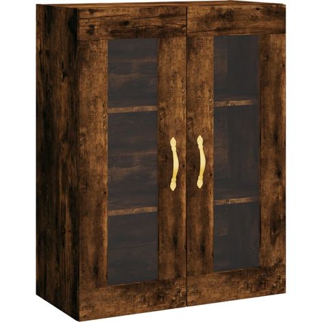 Maison Exclusive - Mobile a Parete Rovere Fumo 69,5x34x90 cm