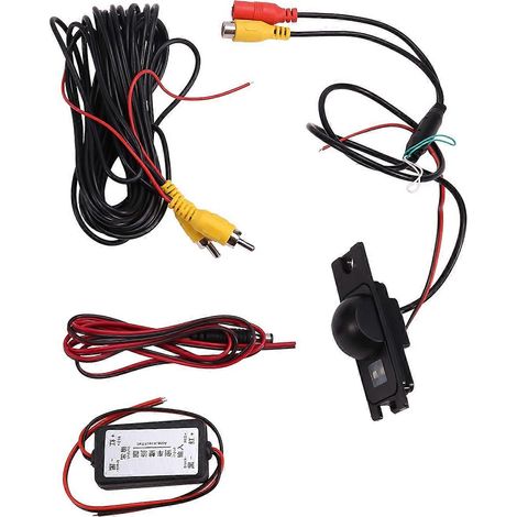 Cámara de visión trasera para coche FULL HD CCD para aparcamiento, compatible con Volvo S80, S60, S60L, XC60, XC90, V70 y XC70 (1999-2009). Cámara con logotipo. (1/5)