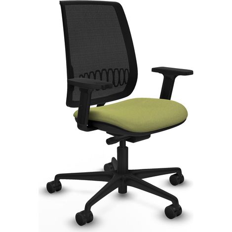 Sedia piqueras y crespo Alares nera schiuma nylon ergonomica (1/2)