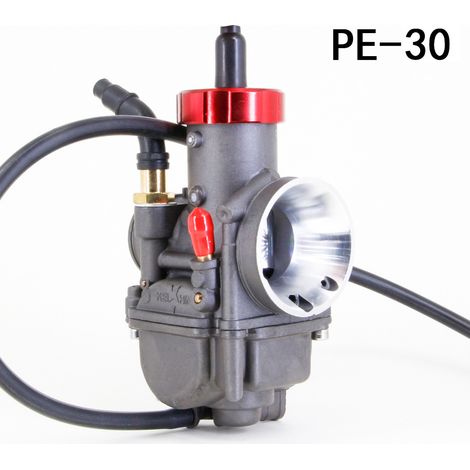 Carburateur de câble d'amortisseur PE30 NSR150 RSZ ATV couvercle rouge de moto de plage (1/5)
