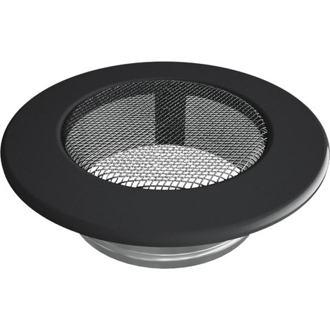 Lüftungsgitter rund Ø 100 Graphite (1/3)
