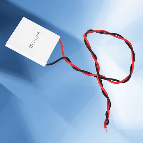 Plaque de refroidissement TEC1-12710 pour semi-conducteurs haute puissance, 40 x 40 mm, 12 V CC (1/5)