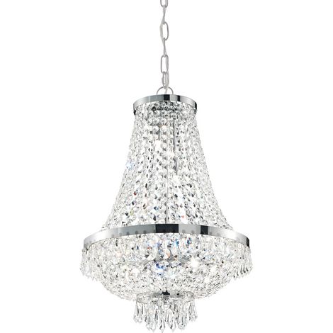 LAMPADA A SOSPENSIONE CAESAR SP6 CROMO (1/3)